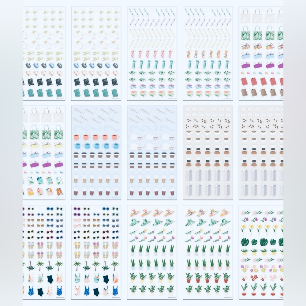 Happy Planner & Stickers Set - NEW! - Picture 5 of 16